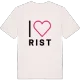 Jag älskar Rist t-shirt stort tryck