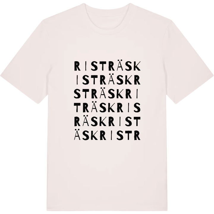 Risträsk ordlek t-shirt – t-shirt från PinShirt