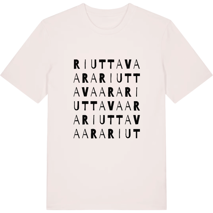 Riuttavaara ordlek t-shirt – t-shirt från PinShirt