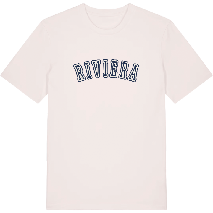 Riviera college t-shirt – t-shirt från PinShirt
