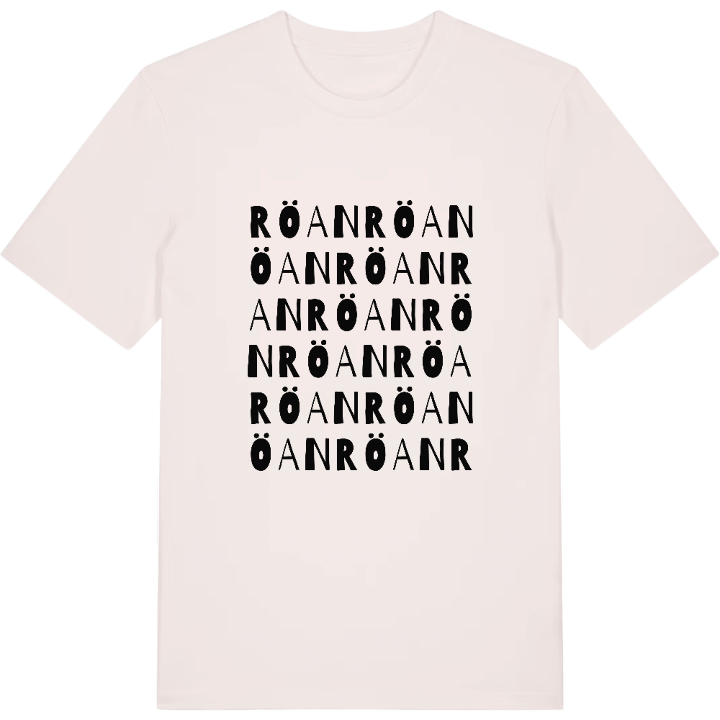 Röan ordlek t-shirt – t-shirt från PinShirt
