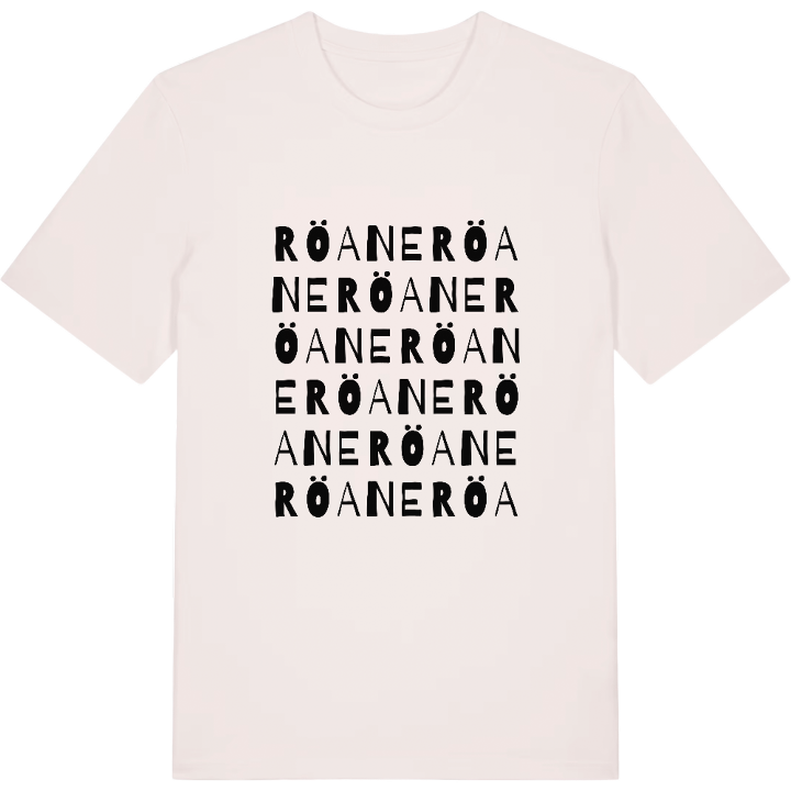 Röane ordlek t-shirt – t-shirt från PinShirt