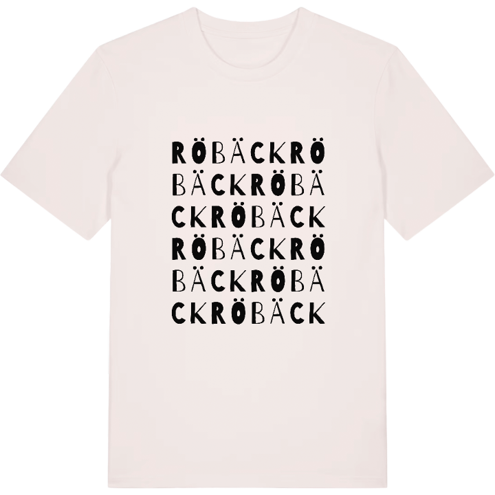 Röbäck ordlek t-shirt – t-shirt från PinShirt