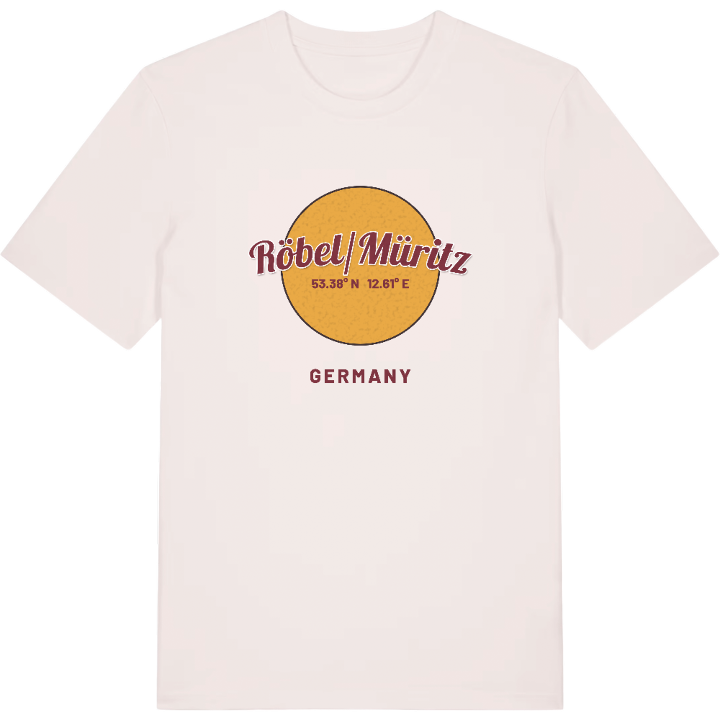 Röbel/Müritz cirkel t-shirt – t-shirt från PinShirt