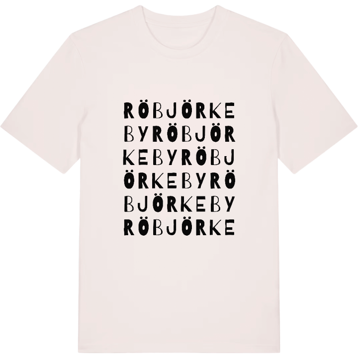 Röbjörkeby ordlek t-shirt – t-shirt från PinShirt