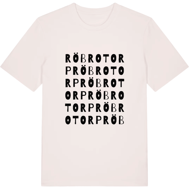 Röbrotorp ordlek t-shirt – t-shirt från PinShirt