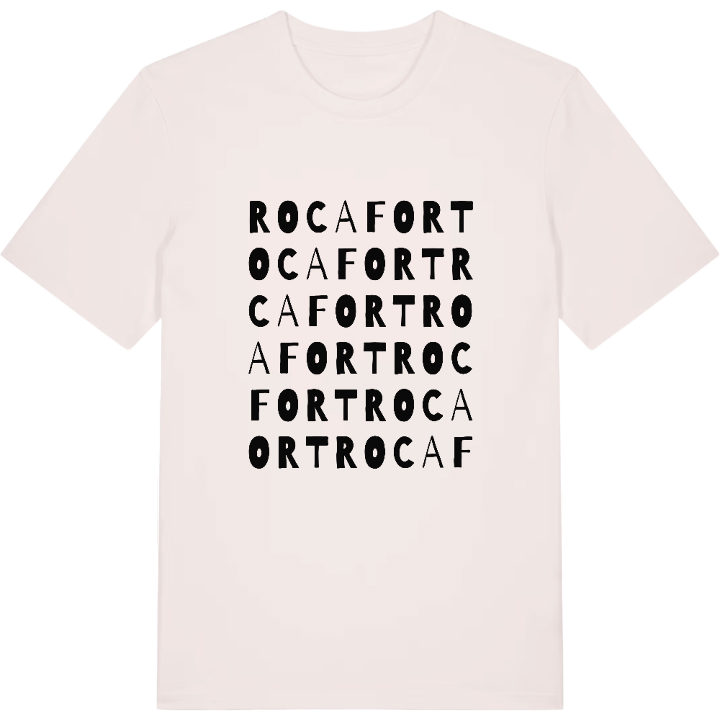 Rocafort ordlek t-shirt – t-shirt från PinShirt