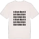 Röd ordlek t-shirt
