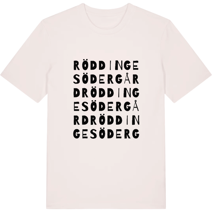 Röddinge Södergård ordlek t-shirt – t-shirt från PinShirt