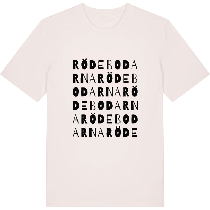 Rödebodarna ordlek t-shirt – t-shirt från PinShirt