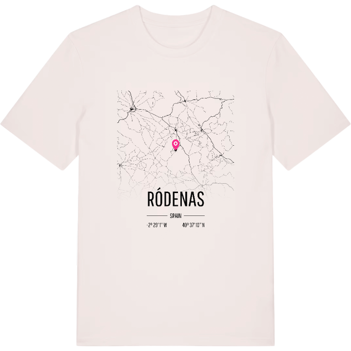 Ródenas karta t-shirt – t-shirt från PinShirt