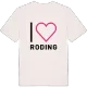 Jag älskar Roding t-shirt stort tryck