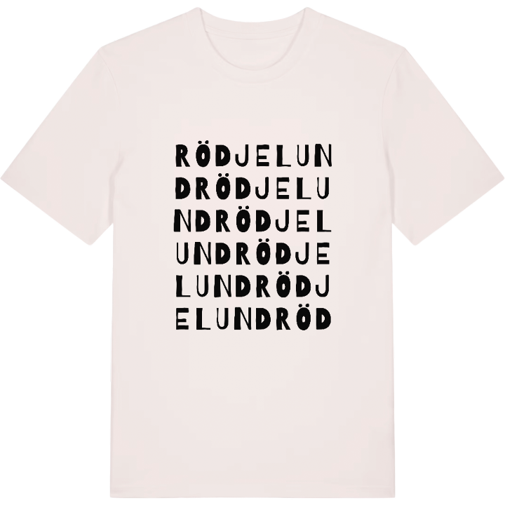 Rödjelund ordlek t-shirt – t-shirt från PinShirt