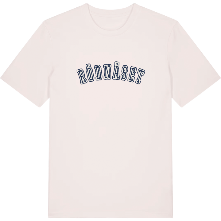 Rödnäset college t-shirt – t-shirt från PinShirt