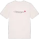 Rödstegen hjärta t-shirt