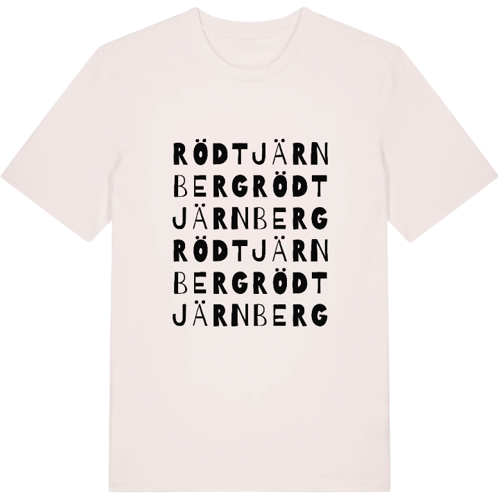 Rödtjärnberg ordlek t-shirt – t-shirt från PinShirt
