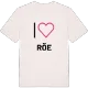 Jag älskar Röe t-shirt stort tryck