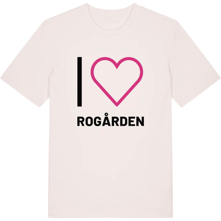 Jag älskar Rogården t-shirt stort tryck – t-shirt från PinShirt