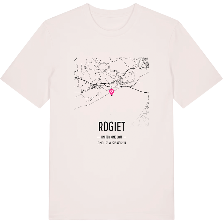 Rogiet karta t-shirt – t-shirt från PinShirt