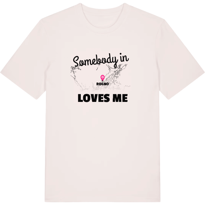 Någon i Rogno älskar mig t-shirt – t-shirt från PinShirt