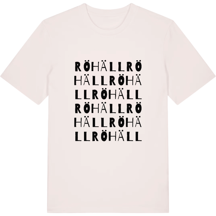 Röhäll ordlek t-shirt – t-shirt från PinShirt