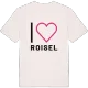 Jag älskar Roisel t-shirt stort tryck