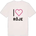 Jag älskar Röje t-shirt stort tryck