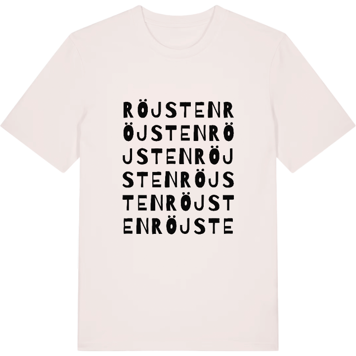 Röjsten ordlek t-shirt – t-shirt från PinShirt