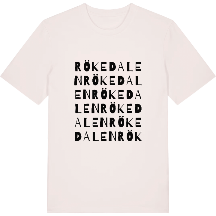 Rökedalen ordlek t-shirt – t-shirt från PinShirt