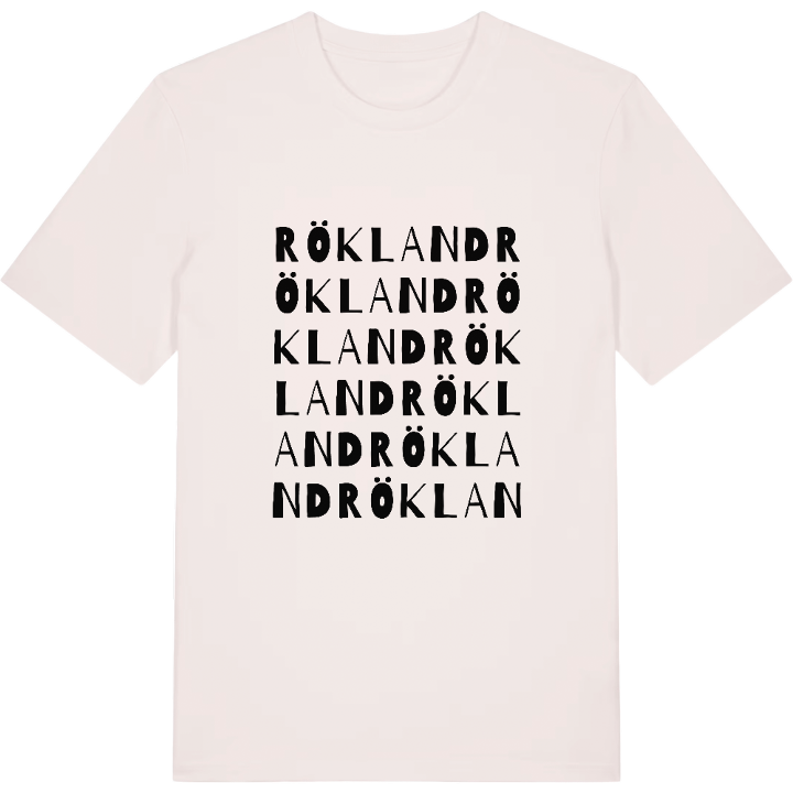 Rökland ordlek t-shirt – t-shirt från PinShirt