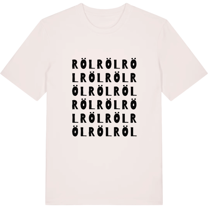 Röl ordlek t-shirt – t-shirt från PinShirt