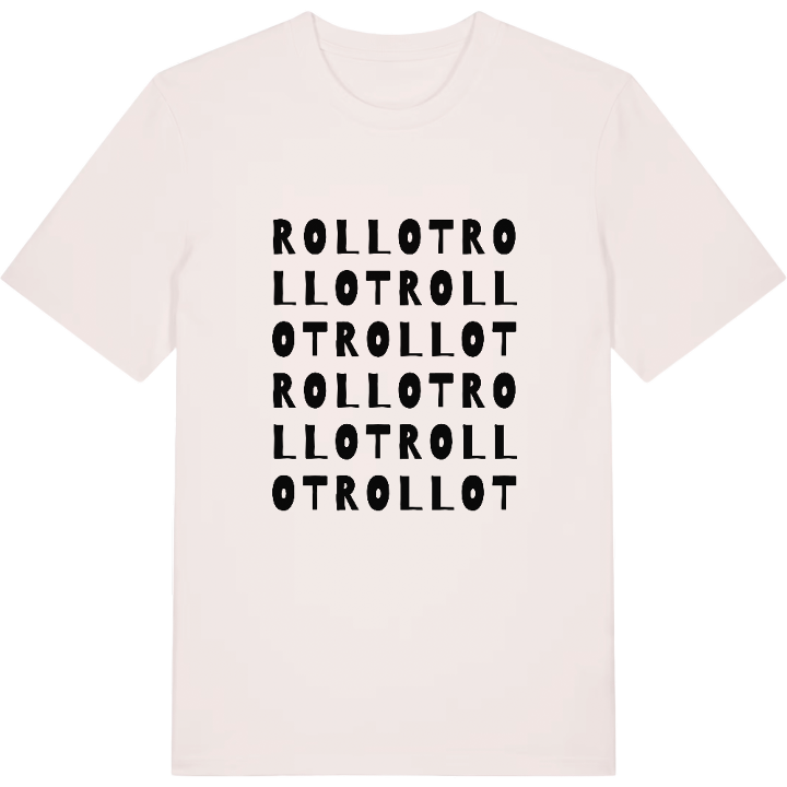 Rollot ordlek t-shirt – t-shirt från PinShirt