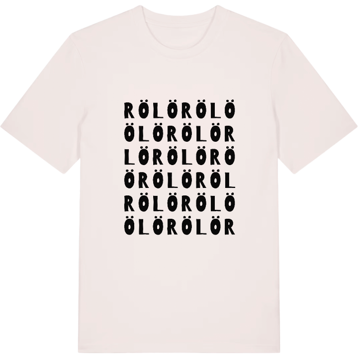 Rölö ordlek t-shirt – t-shirt från PinShirt