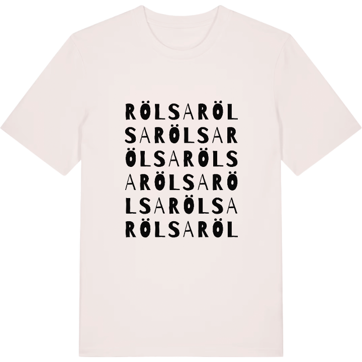 Rölsa ordlek t-shirt – t-shirt från PinShirt