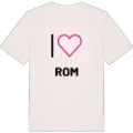 Jag älskar Rom t-shirt stort tryck