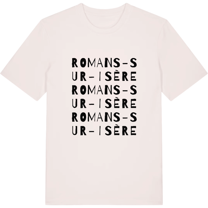 Romans-sur-Isère ordlek t-shirt – t-shirt från PinShirt