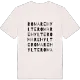 Romarehylte ordlek t-shirt