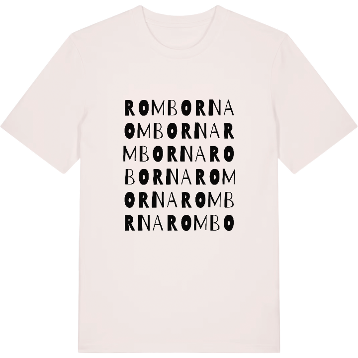 Romborna ordlek t-shirt – t-shirt från PinShirt