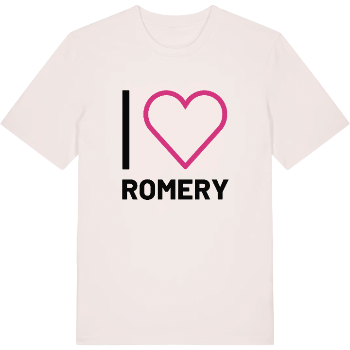 Jag älskar Romery t-shirt stort tryck – t-shirt från PinShirt