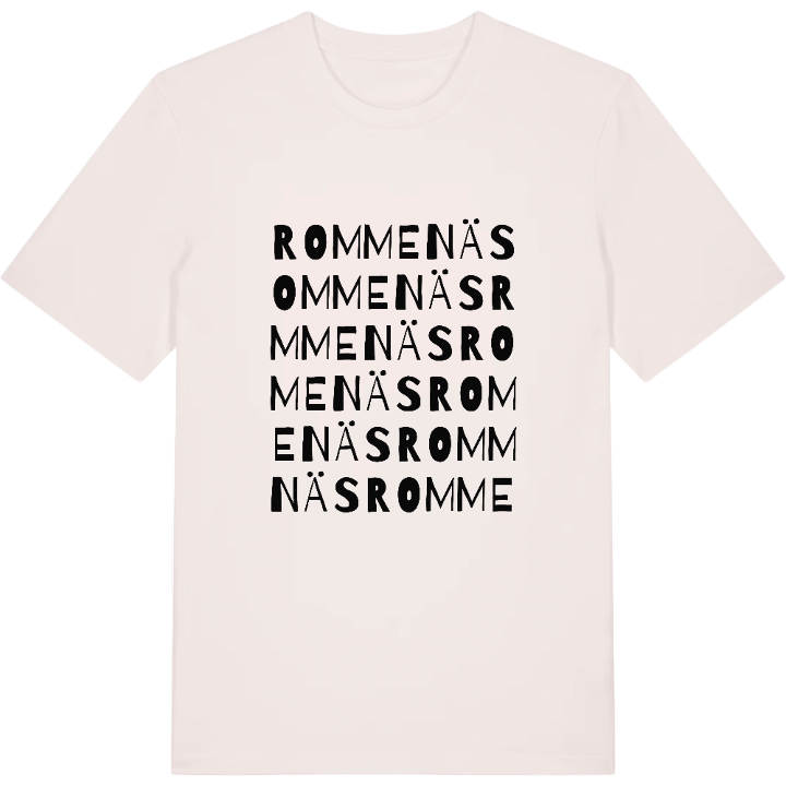Rommenäs ordlek t-shirt – t-shirt från PinShirt