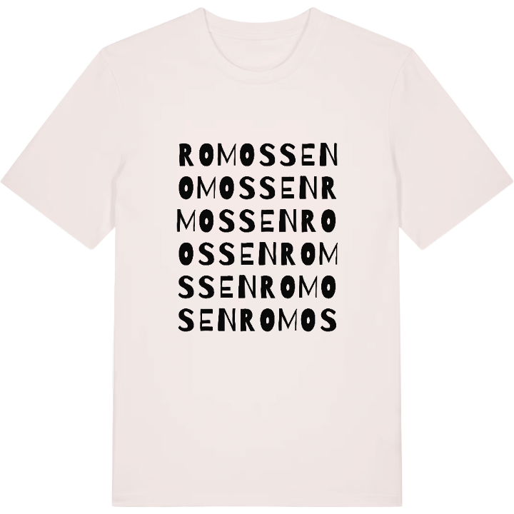 Romossen ordlek t-shirt – t-shirt från PinShirt