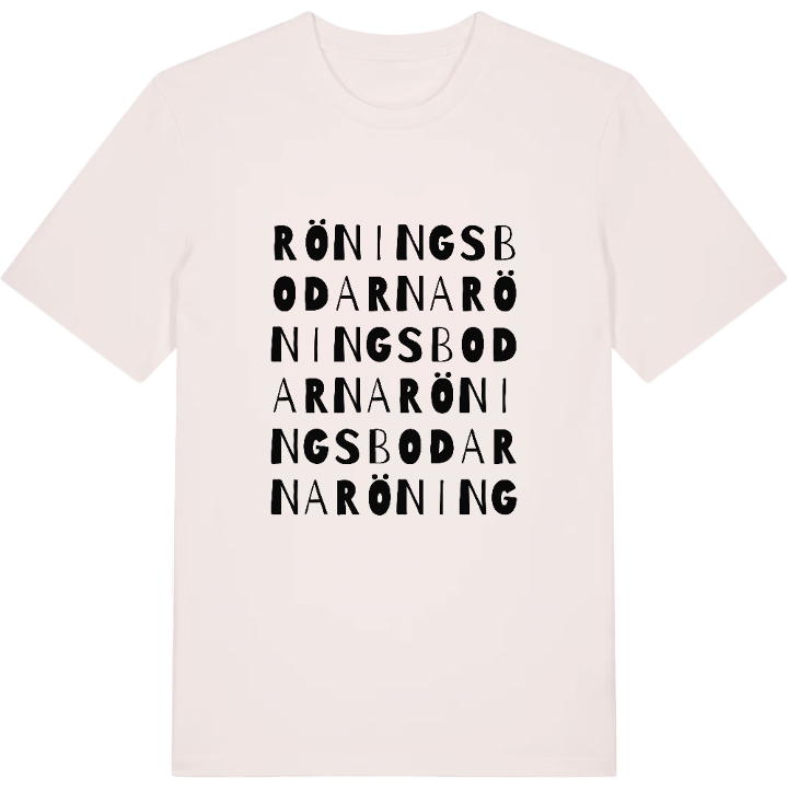 Röningsbodarna ordlek t-shirt – t-shirt från PinShirt