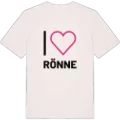 Jag älskar Rönne t-shirt stort tryck