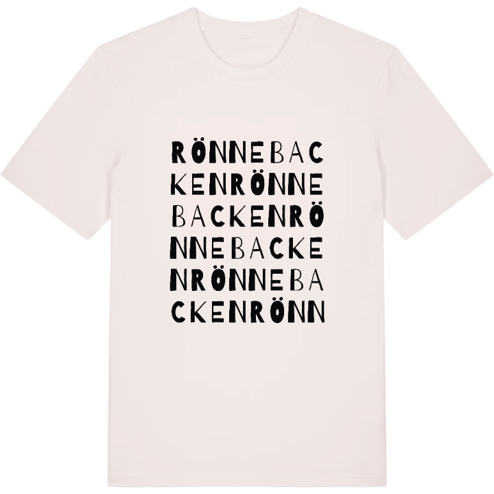 Rönnebacken ordlek t-shirt – t-shirt från PinShirt
