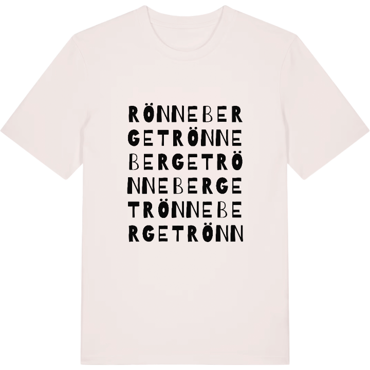 Rönneberget ordlek t-shirt – t-shirt från PinShirt