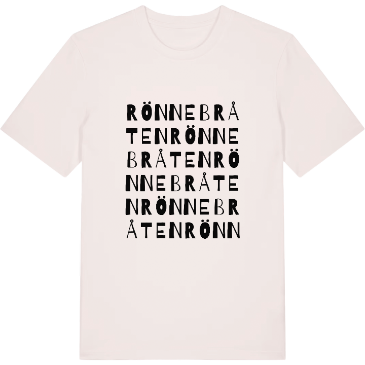 Rönnebråten ordlek t-shirt – t-shirt från PinShirt