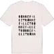 Rönnefallet ordlek t-shirt