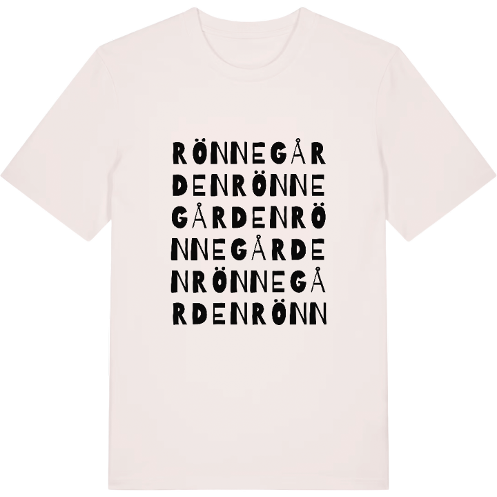 Rönnegården ordlek t-shirt – t-shirt från PinShirt