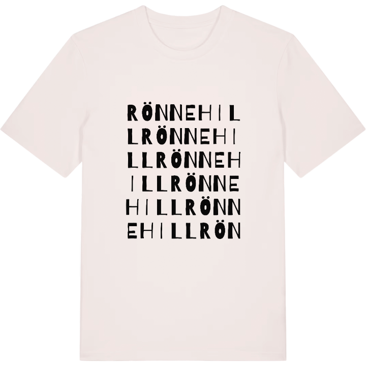 Rönnehill ordlek t-shirt – t-shirt från PinShirt