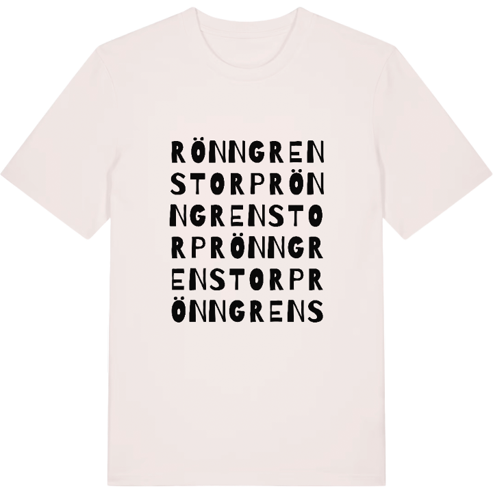 Rönngrenstorp ordlek t-shirt – t-shirt från PinShirt
